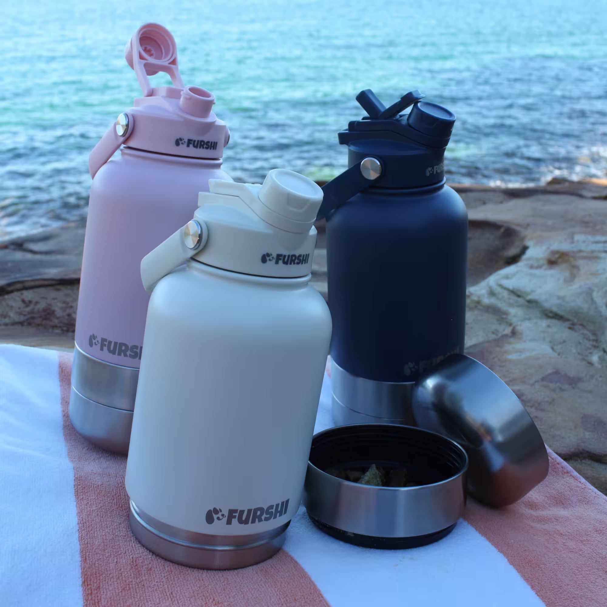 Furshi bottles ready for another day out
